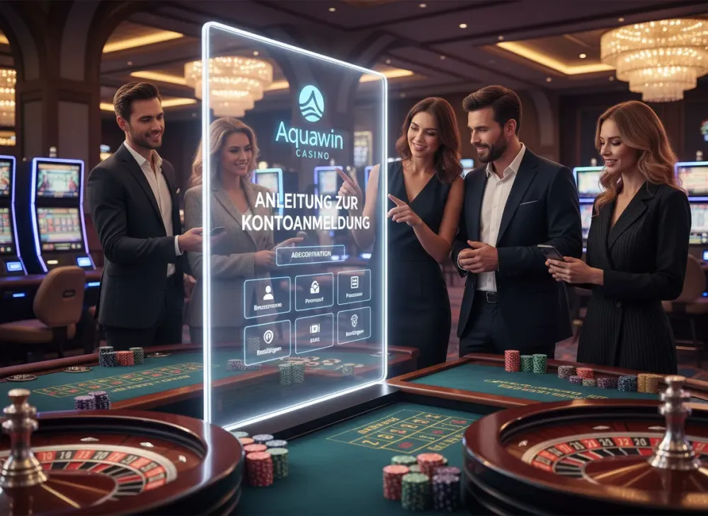 login AquaWin Casino